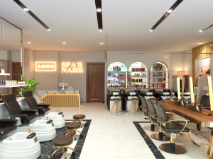 beauty shop 3D-Modell