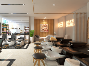 beauty shop 3D-Modell