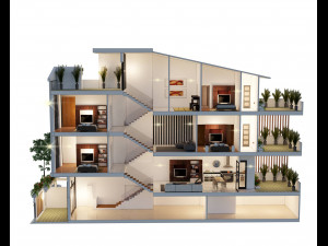 house design 3D Model