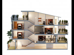 дизайн будинку 3D Модель