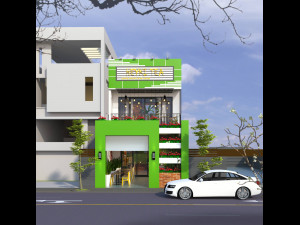 cafe design 3D Model
