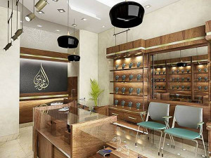 gold store 3D 模型