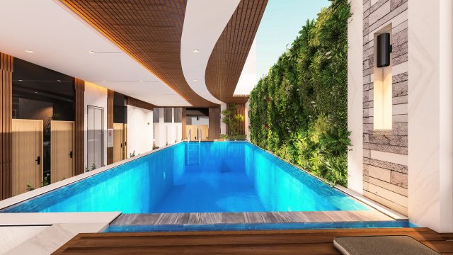 hotel recepion design Model 3D .c4d .max .obj .3ds .fbx .stl .blend 