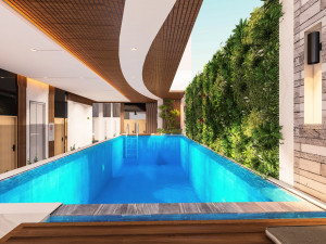 hotel recepion design 3D Model