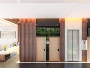 hotel recepion design Model 3D