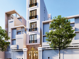 Exterior house design 3D-Modell