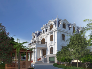 Exterior house design 3D 모델