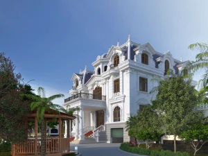 Exterior house design 3D Model