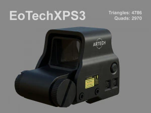 - alcance - 01 - holoscopio - eotechxps3 Modelo 3D