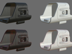- scope - 02 - holoscope - holographic 3D Модель
