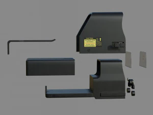 - scope - 03 - holoscope - holosight 3D Model