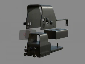 - scope - 03 - holoscope - holosight 3D Model