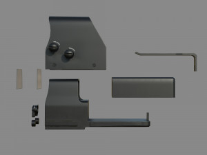 - scope - 03 - holoscope - holosight Model 3D