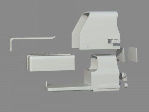 - scope - 03 - holoscope - holosight Model 3D