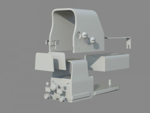 - scope - 03 - holoscope - holosight Model 3D