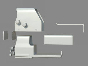 - scope - 03 - holoscope - holosight Model 3D
