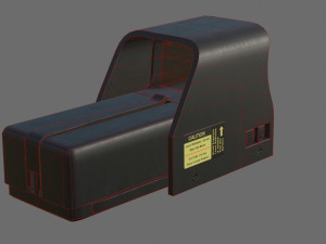 - scope - 03 - holoscope - holosight Model 3D