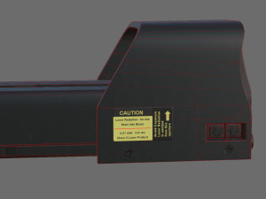 - scope - 03 - holoscope - holosight Model 3D