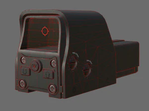 - scope - 03 - holoscope - holosight 3D Model