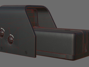 - scope - 03 - holoscope - holosight Model 3D