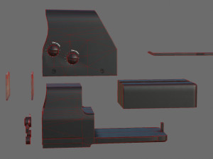 - scope - 03 - holoscope - holosight Model 3D