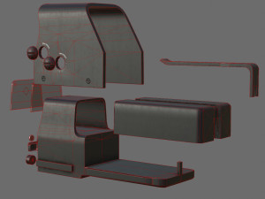 - scope - 03 - holoscope - holosight Model 3D