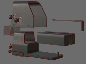 - scope - 03 - holoscope - holosight 3D Model
