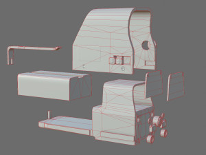 - scope - 03 - holoscope - holosight Model 3D