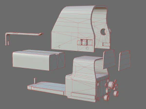 - scope - 03 - holoscope - holosight 3D Model