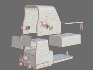 - scope - 03 - holoscope - holosight 3D Model