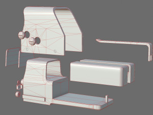 - scope - 03 - holoscope - holosight Model 3D