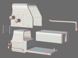 - scope - 03 - holoscope - holosight 3D Model