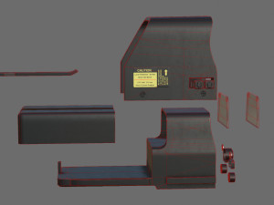 - scope - 03 - holoscope - holosight Model 3D