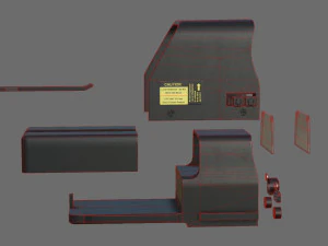 - scope - 03 - holoscope - holosight 3D Model