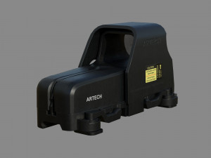 - scope - 04 - holoscope - eotech 3D Model