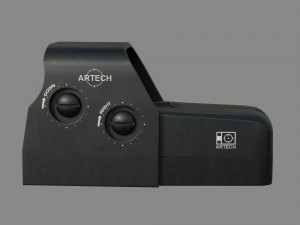 - scope - 04 - holoscope - eotech 3D 모델