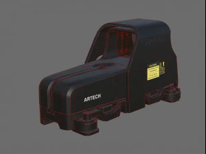 - scope - 04 - holoscope - eotech 3D Model