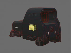 - scope - 04 - holoscope - eotech 3D Model