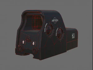- scope - 04 - holoscope - eotech 3D Model