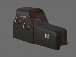 - scope - 04 - holoscope - eotech 3D Model