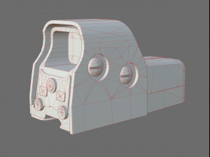 - scope - 04 - holoscope - eotech 3D 모델