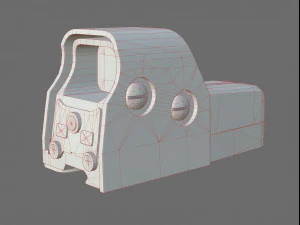 - scope - 04 - holoscope - eotech 3D Model