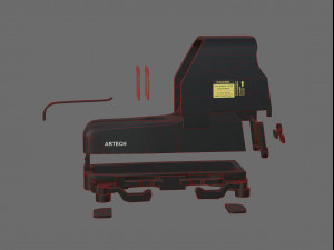 - scope - 04 - holoscope - eotech 3D 모델