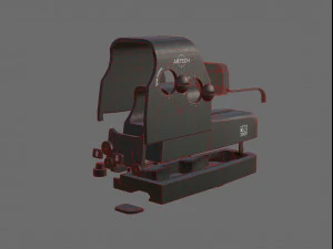 - scope - 04 - holoscope - eotech 3D Model