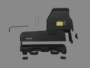 - scope - 04 - holoscope - eotech 3D 모델