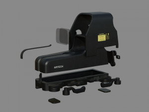 - scope - 04 - holoscope - eotech 3D 모델