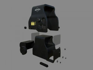 - scope - collection holoscope pack bundle 3D Model