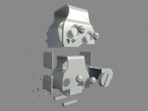 - scope - collection holoscope pack bundle 3D Model