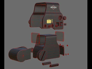 - scope - collection holoscope pack bundle 3D Model
