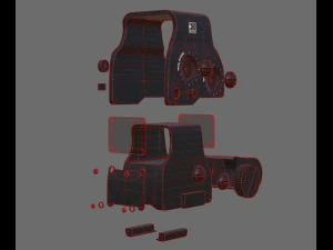 - scope - collection holoscope pack bundle 3D Model